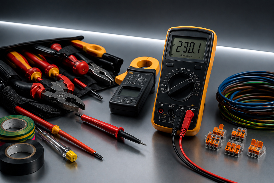 Electricians tools