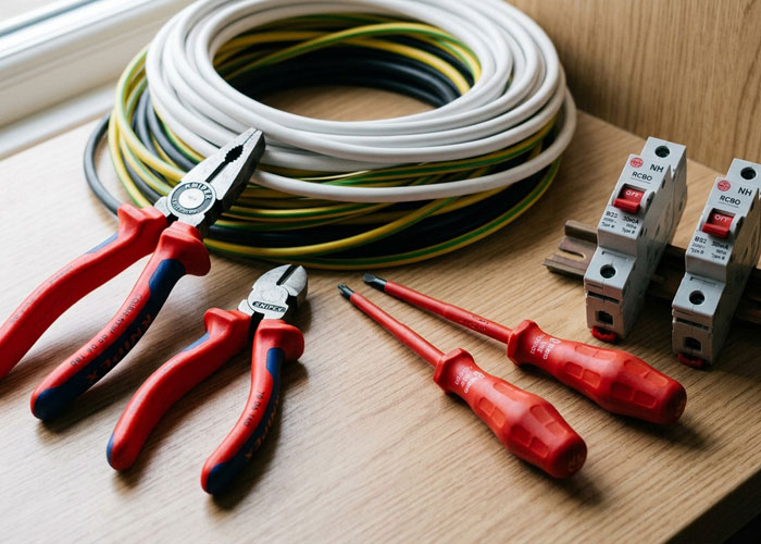 drain-cleaning Tools and wiring